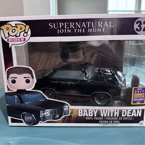 Funko Pop Rides Supernatural Baby with Dean - Black